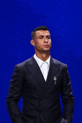 29th of August 2024 - UEFA CHAMPIONS LEAGUE KICK OFF 2024 2025 - DRAW LOTTERY WITH AI - FORUM GRIMALDI ronaldo (cristiano) during the draw lottery MONACO MONACO Copyright: xSPORTPIXPRESSx xFREDxPORCUx