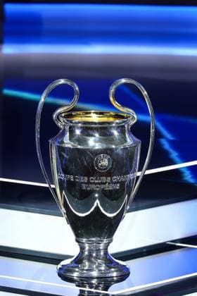 29th of August 2024 - UEFA CHAMPIONS LEAGUE KICK OFF 2024 2025 - DRAW LOTTERY WITH AI - FORUM GRIMALDI An illustration of Champions League Trophy MONACO MONACO Copyright: xSPORTPIXPRESSx xFREDxPORCUx