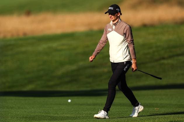 2024 KPMG Women s Irish Open, Carton House, Kildare 30 8 2024 Anne van Dam walks down the 12th fairway Anne van Dam walks down the 12th fairway 30 8 2024  Copyright: x INPHO BenxBradyx BB4_1262