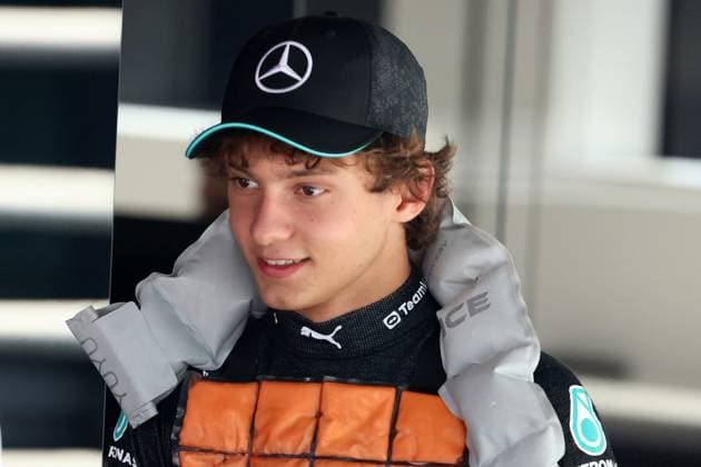 30 08 2024, xsvx, Motorsport FIA Formula 1, Grand Prix of Italy 2024 emspor, v l Kimi Antonelli Mercedes AMG Petronas FIA REGULATIONS PROHIBIT ANY USE OF PHOTOGRAPHS as IMAGE SEQUENCES and or QUASI VIDEO Monza