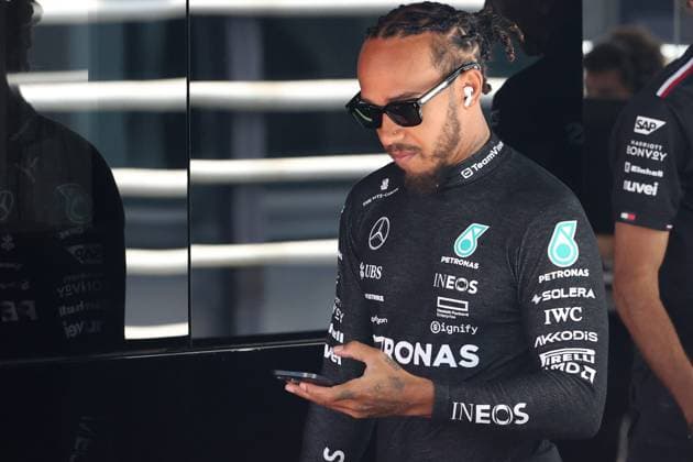 30 08 2024, xsvx, Motorsport FIA Formula 1, Italian Grand Prix 2024 emspor, v l Lewis Hamilton Mercedes AMG Petronas starting number 44 FIA REGULATIONS PROHIBIT ANY USE OF PHOTOGRAPHS as IMAGE SEQUENCES and or QUASI VIDEO Monza