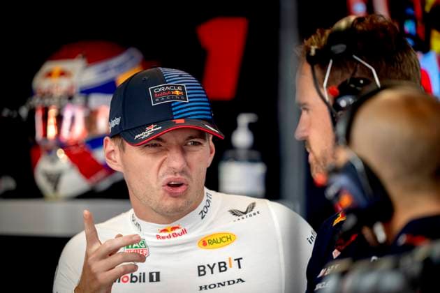 MONZA - Max Verstappen (Red Bull Racing) in action during the 1st free practice on the Monza circuit in the run-up to the Italian Grand Prix. ANP SANDER KONING xVIxANPxSportx xxANPxIVx 507108664 originalFilename: 507108664.jpg