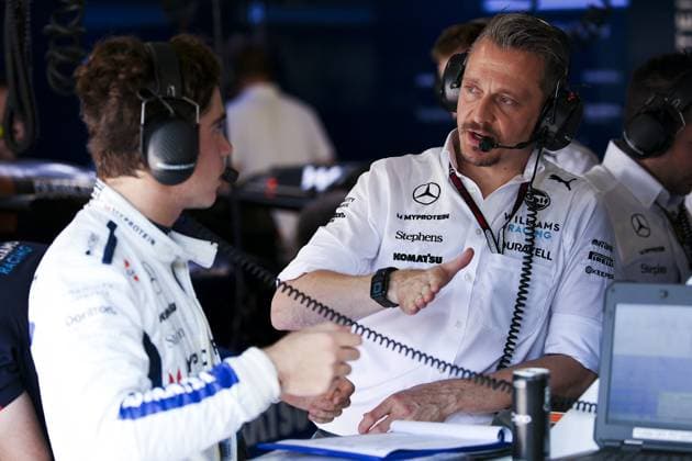 JEGO Gaetan, Senior Race engineer of Williams Racing and COLAPINTO Franco (arg), Williams Racing FW46, portrait during the Formula 1 Pirelli Gran Premio d’Italia 2024, Italian Grand Prix 2024, 16th round of the 2024 Formula One World Championship, WM, Weltmeisterschaft from August 30 to September 1, 2024 on the Autodromo Nazionale Monza, in Monza, Italy - F1 - ITALIAN GRAND PRIX 2024 DPPI Panoramic 240830_R16_ITALIA_DP_EA017362
