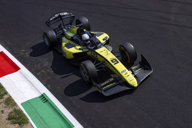 09 MAINI Kush (ind), Invicta Racing, Dallara F2 2024, action during the 11th round of the 2024 FIA Formula 2 Championship from August 30 to September 1, 2024 on the Autodromo Nazionale Monza, in Monza, Italy - AUTO - FORMULA 2 2024 - MONZA DPPI Panoramic  240830_R16_ITALIA_DP_XB5_7463