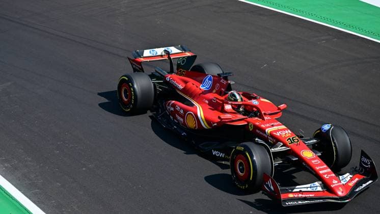 Monza: NoöÃ‚Â°16 Charles Leclerc MC Scuderia Ferrari during Formula 1 - Pirelli Gran Premio d Italia 2024 - Practice 1 and Practice 2, Formula 1 Championship in Monza, Italy, August 30 2024 - Formula 1 - Formula 1 - Pirelli Gran Premio d Italia 2024 - Practice 1 and Practice 2  - ZUMAp169 20240830_zsa_p169_009 Copyright: xOttoxMoretti IPAxSportx