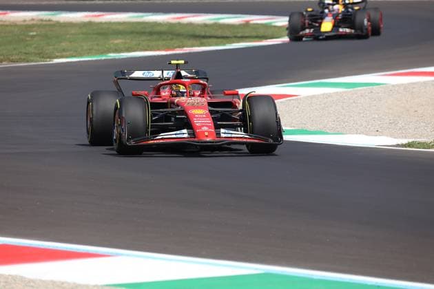 30 08 2024, Autodromo Nazionale di Monza, Monza, FORMULA 1 PIRELLI GRAN PREMIO D ITALIA 2024 ,in the picture Carlos Sainz Jr ESP , Scuderia Ferrari HP Defodi 506 20240830 hbr 7308 Defodi-506