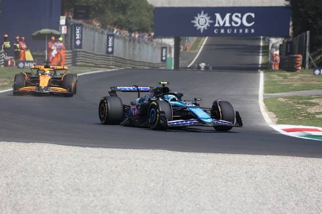 FORMULA 1 PIRELLI GRAN PREMIO D ITALIA 2024 30 08 2024, Autodromo Nazionale di Monza, Monza, FORMULA 1 PIRELLI GRAN PREMIO D ITALIA 2024 ,in the picture Pierre Gasly FRA , Alpine F1 Team nordphotoxGmbHx xBratic nph00250