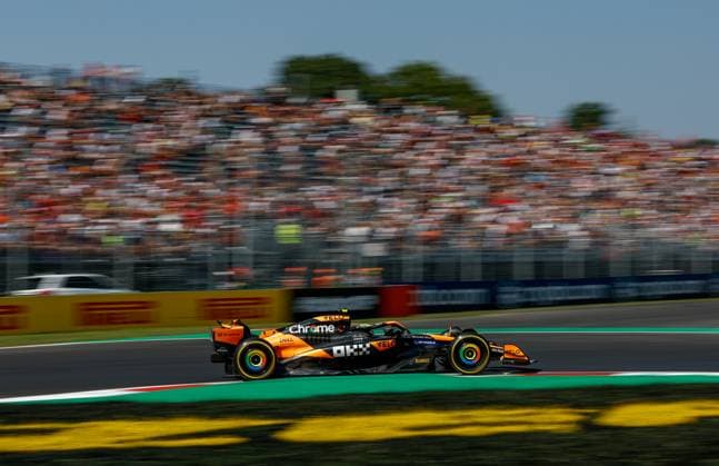 4 Lando Norris GBR, McLaren Formula 1 Team , F1 Grand Prix of Italy at Autodromo Nazionale Monza on August 30, 2024 in Monza, Italy Photo by HOCH ZWEI Monza Italy