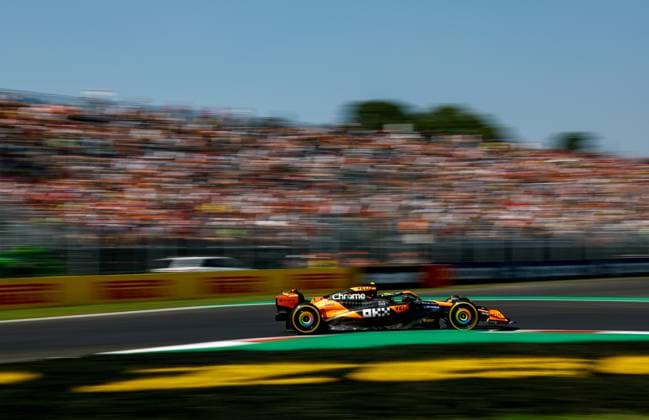 4 Lando Norris GBR, McLaren Formula 1 Team , F1 Grand Prix of Italy at Autodromo Nazionale Monza on August 30, 2024 in Monza, Italy Photo by HOCH ZWEI Monza Italy