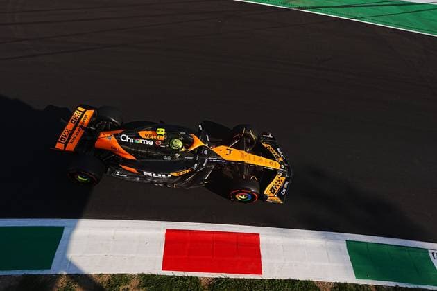 FORMULA 1 PIRELLI GRAN PREMIO D ITALIA 2024 30 08 2024, Autodromo Nazionale di Monza, Monza, FORMULA 1 PIRELLI GRAN PREMIO D ITALIA 2024 ,in the picture Lando Norris GBR , McLaren F1 Team nordphotoxGmbHx xBratic nph00250