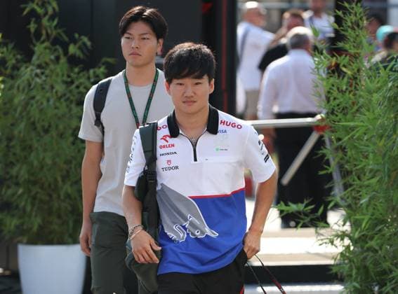 - Formula 1 - Formula 1 - Pirelli Gran Premio d Italia 2024 - Practice 1 and Practice 2 Monza- F1 Italy Grand Prix Formula 1 Monza Practrice Day 1 22 Yuki Tsunoda Team Racing Bull F1 Monza Italy  Copyright: xIPAxSport ABACAx