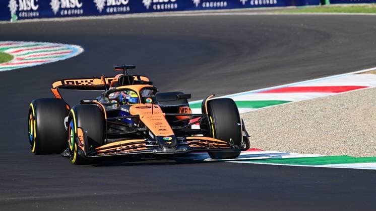 NÃ‚Â°81 Oscar Piastri AUS McLaren Formula 1 Team during Formula 1 - Pirelli Gran Premio d Italia 2024 - Practice 1 and Practice 2, Formula 1 Championship in Monza, Italy, August 30 2024  Copyright: xOttoxMoretti IPAxSportx xipa-agex xx IPA_49201010 IPA_Agency_IPA49201010