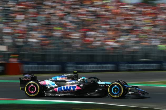 Pierre Gasly (FRA) - Alpine F1 Team - Alpine A524 - Renault1 during Practice session, Aug 30, of Formula 1 Pirelli Gran Premio d Italia 2024, scheduled to take place at Autodromo Nazionale di Monza track in Monza (MB) Italy - Aug 29 to Sept 1, 2024  Copyright: xAlessioxDexMarco IPAxSportx xipax xx IPA_49201402 IPA_Agency_IPA49201402