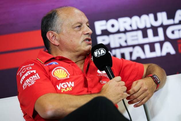 Frederic Vasseur FRA, Scuderia Ferrari HP , F1 Grand Prix of Italy at Autodromo Nazionale Monza on August 30, 2024 in Monza, Italy Photo by HOCH ZWEI Monza Italy