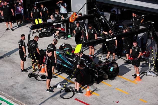 44 Lewis Hamilton GBR, Mercedes AMG Petronas F1 Team , F1 Grand Prix of Italy at Autodromo Nazionale Monza on August 30, 2024 in Monza, Italy Photo by HOCH ZWEI Monza Italy