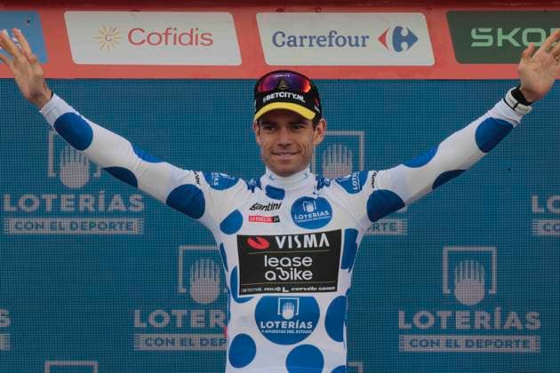 30-08-2024 Vuelta A Espana; Tappa 13 Lugo - Puerto De Ancares; 2024, Visma - Lease A Bike; Van Aert, Wout; Puerto De Ancares; 