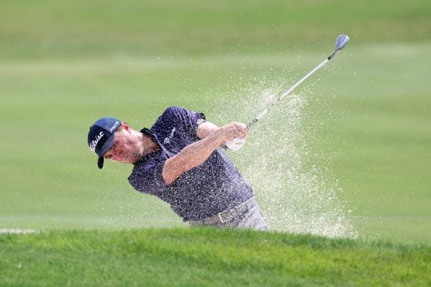 ATLANTA, GA - AUGUST 30: Justin Thomas (USA) during the second round of the 2024 FedExCup Playoffs Tour Championship on August 30, 2024 at East Lake Golf Club in Atlanta, Georgia. (Photo by Michael Wade Icon Sportswire) GOLF: AUG 30 PGA, Golf Herren FedExCup Playoffs - TOUR Championship EDITORIAL USE ONLY Icon08302456