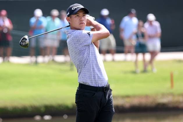 ATLANTA, GA - AUGUST 30: Colin Morikawa (USA) during the second round of the 2024 FedExCup Playoffs Tour Championship on August 30, 2024 at East Lake Golf Club in Atlanta, Georgia. (Photo by Michael Wade Icon Sportswire) GOLF: AUG 30 PGA, Golf Herren FedExCup Playoffs - TOUR Championship EDITORIAL USE ONLY Icon08302479