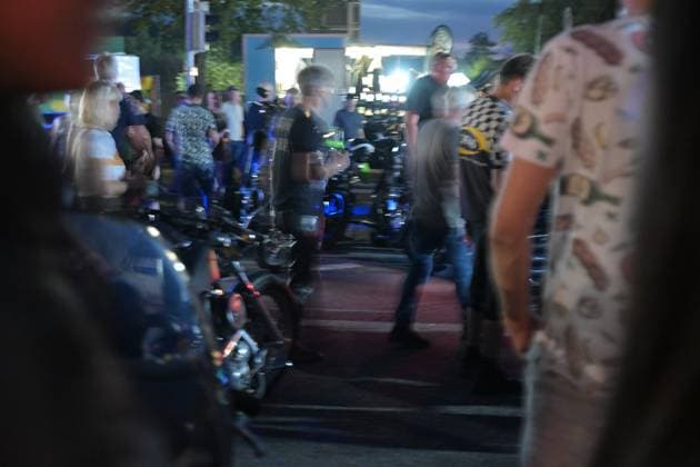 Glemseck 101 is one of the largest motorcycle meetings in Europe At the former Solitude race track between Stuttgart and Leonberg, hundreds of motorcycle fans meet here at the end of August