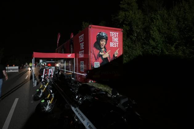 Glemseck 101 is one of the largest motorcycle meetings in Europe At the former Solitude race track between Stuttgart and Leonberg, hundreds of motorcycle fans meet here at the end of August
