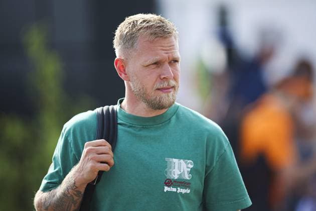 MAGNUSSEN Kevin (den), Haas F1 Team VF-24 Ferrari, portrait during the Formula 1 Pirelli Gran Premio d’Italia 2024, Italian Grand Prix 2024, 16th round of the 2024 Formula One World Championship, WM, Weltmeisterschaft from August 30 to September 1, 2024 on the Autodromo Nazionale Monza, in Monza, Italy - F1 - ITALIAN GRAND PRIX 2024 DPPI Panoramic  240831_R16_ITALIA_DP_EA010819