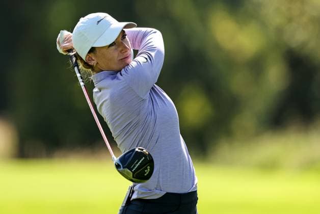 2024 KPMG Women s Irish Open - Pro Am, Carton House, Kildare 31 8 2024 Hannah Gregg tees off the 8th Hannah Gregg tees off the 8th 31 8 2024  Copyright: x INPHO BenxBradyx BB4_3398