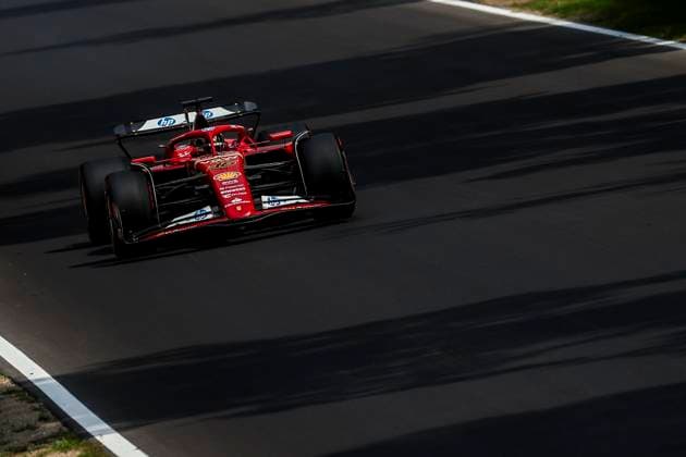 16 LECLERC Charles (mco), Scuderia Ferrari SF-24, action during the Formula 1 Pirelli Gran Premio d’Italia 2024, Italian Grand Prix 2024, 16th round of the 2024 Formula One World Championship, WM, Weltmeisterschaft from August 30 to September 1, 2024 on the Autodromo Nazionale Monza, in Monza, Italy - F1 - ITALIAN GRAND PRIX 2024 DPPI Panoramic  240831_R16_ITALIA_DP_EA027245
