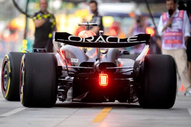MONZA - Max Verstappen (Red Bull Racing) in action during the third free practice on the Monza circuit in the run-up to the Italian Grand Prix. ANP SANDER KONING xVIxANPxSportx xxANPxIVx 507201948 originalFilename: 507201948.jpg