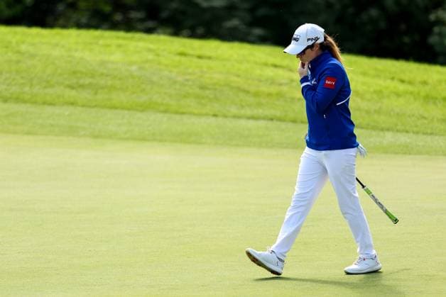2024 KPMG Women s Irish Open - Pro Am, Carton House, Kildare 31 8 2024 Leona Maguire on the 7th green Leona Maguire on the 7th green 31 8 2024  Copyright: x INPHO BenxBradyx BB4_3767