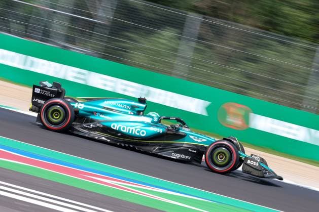 Lance Stroll Aston Martin in the Della Roggia variant, 3 Free Practice, Italian Grand Prix, Motorsport, Men, Formula 1, 31 08 2024 Monza Lombardy Italy Copyright: xkolbert-press ChristianxKolbertx