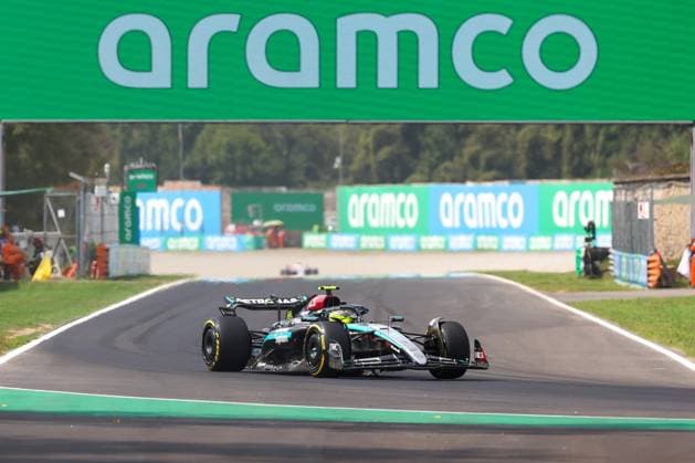 Lewis Hamilton Mercedes AMG in the Della Roggia variant, 3 Free Practice, Italian Grand Prix, Motorsport, Men, Formula 1, 31 08 2024 Monza Lombardy Italy Copyright: xkolbert-press ChristianxKolbertx