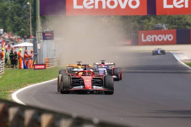 Charles Leclerc Scuderia Ferrari HP in the Curva Del Serraglio, 3 Free Practice, Italian Grand Prix, Motorsport, Men, Formula 1, 31 08 2024 Monza Lombardy Italy Copyright: xkolbert-press ChristianxKolbertx