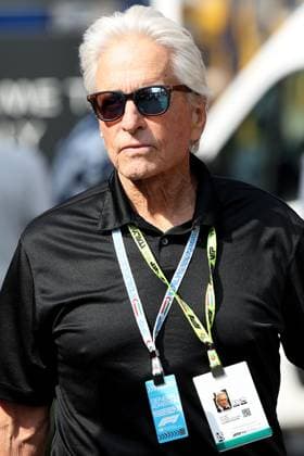 31 08 2024, xsvx, Motorsport FIA Formula 1, Grand Prix of Italy 2024 emspor, v l actor Michael Douglas FIA REGULATIONS PROHIBIT ANY USE OF PHOTOGRAPHS as IMAGE SEQUENCES and or QUASI VIDEO Monza