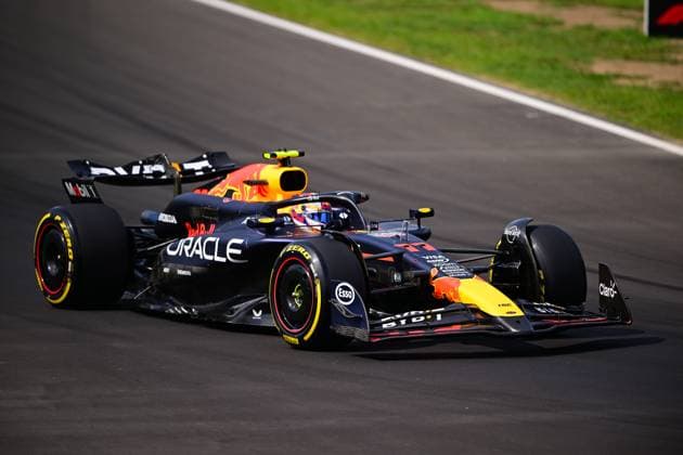 F1 Grand Prix of Italy - Qualifying Sergio Perez of Red Bull Racing Honda drives his single-seater during qualifying of the Italian GP, the 16th round of the Formula 1 World Championship, WM, Weltmeisterschaft in Autodromo Nazionale di Monza, Monza, Lombardy, Italy, on August 31, 2024. Monza Lombardy Italy  Copyright: xAndreaxDiodatox originalFilename:diodato-notitle240814_np1Gg.jpg