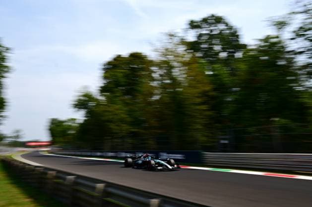 F1 Grand Prix of Italy - Qualifying George Russell of Mercedes-AMG Petronas drives his single-seater during qualifying of the Italian GP, the 16th round of the Formula 1 World Championship, WM, Weltmeisterschaft in Autodromo Nazionale di Monza, Monza, Lombardy, Italy, on August 31, 2024 Monza Lombardy Italy  Copyright: xAndreaxDiodatox originalFilename:diodato-notitle240814_npUTK.jpg
