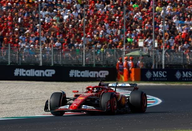 16 Charles Leclerc MCO, Scuderia Ferrari HP , F1 Grand Prix of Italy at Autodromo Nazionale Monza on August 31, 2024 in Monza, Italy Photo by HOCH ZWEI Monza Italy