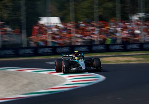 44 Lewis Hamilton GBR, Mercedes AMG Petronas F1 Team , F1 Grand Prix of Italy at Autodromo Nazionale Monza on August 31, 2024 in Monza, Italy Photo by HOCH ZWEI Monza Italy