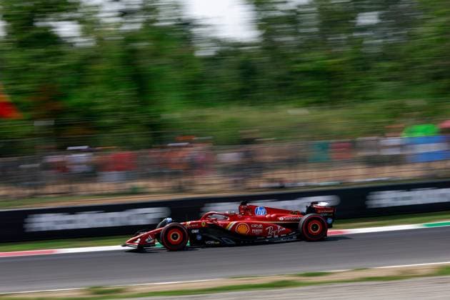 16 Charles Leclerc MCO, Scuderia Ferrari HP , F1 Grand Prix of Italy at Autodromo Nazionale Monza on August 31, 2024 in Monza, Italy Photo by HOCH ZWEI Monza Italy