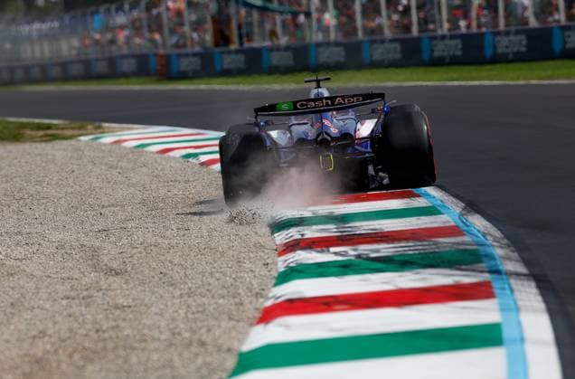 3 Daniel Ricciardo AUS, Visa Cash App RB Formula One Team , F1 Grand Prix of Italy at Autodromo Nazionale Monza on August 31, 2024 in Monza, Italy Photo by HOCH ZWEI Monza Italy