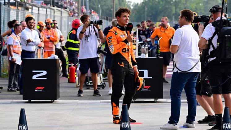 - Formula 1 - Formula 1 - Pirelli Gran Premio d Italia 2024 - Qualifying NÂ°4 Lando Norris GBR McLaren Formula 1 Team during Formula 1 - Pirelli Gran Premio d Italia 2024 - Qualifying, Formula 1 Championship in Monza, Italy, August 31 2024 Monza Italy  Copyright: xIPAxSport ABACAx