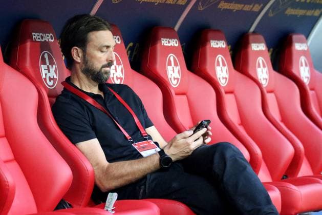 31 08 2024, xmohx, Soccer 2 Bundesliga, 1 FC Kaiserslautern Hertha BSC Berlin emspor, v l Manager Thomas Hengen 1 FC Kaiserslautern DFL DFB REGULATIONS PROHIBIT ANY USE OF PHOTOGRAPHS as IMAGE SEQUENCES and or QUASI VIDEO Kaiserlautern