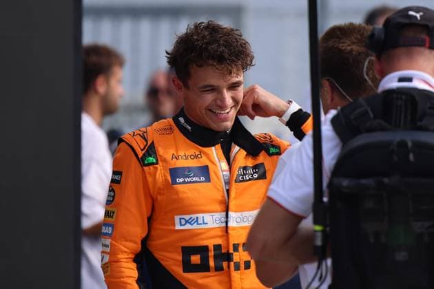 Lando Norris McLaren Formula 1 Team, 04 , Qualifying , ITA, Formula 1 World Championship, Italian Grand Prix, Autodromo Nazionale Monza, 31 08 2024 ITA, Formula 1 World Championship, Italian Grand Prix, Italy, Autodromo Nazionale Monza, 31 08 2024 Monza Copyright: xEibner-Pressefoto AnnikaxGrafx EP_AGF