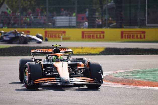 Lando Norris McLaren Formula 1 Team, 04 , Qualifying , ITA, Formula 1 World Championship, Italian Grand Prix, Autodromo Nazionale Monza, 31 08 2024 ITA, Formula 1 World Championship, Italian Grand Prix, Italy, Autodromo Nazionale Monza, 31 08 2024 Monza Copyright: xEibner-Pressefoto AnnikaxGrafx EP_AGF
