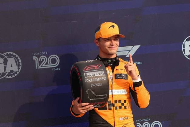 - Formula 1 - Formula 1 - Pirelli Gran Premio d Italia 2024 - Qualifying Monza- F1 Italy Grand Prix Formula 1 Monza Qualifying 04 Lando Norris Team McLaren F1 Monza Italy  Copyright: xIPAxSport ABACAx