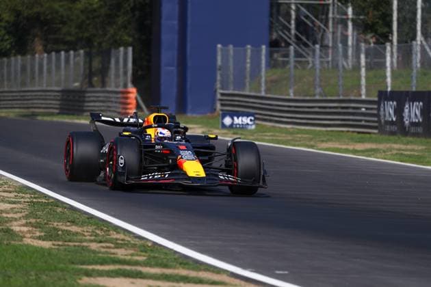 Max Verstappen (NED) - Oracle Red Bull Racing - Red Bull RB20 - Honda RBPT during qualify session, Aug 31, of Formula 1 Pirelli Gran Premio d Italia 2024, scheduled to take place at Autodromo Nazionale di Monza track in Monza (MB) Italy - Aug 29 to Sept 1, 2024  Copyright: xAlessioxDexMarco IPAxSportx xipax xx IPA_49245091 IPA_Agency_IPA49245091
