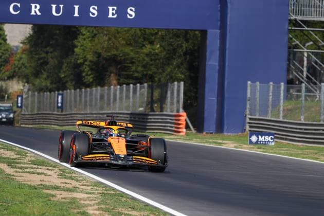 Monza: Oscar Piastri (AUS) - McLaren Formula 1 Team - McLaren MCL38 - Mercedes& xA; during qualify session, Aug 31, of Formula 1 Pirelli Gran Premio d Italia 2024, scheduled to take place at Autodromo Nazionale di Monza track in Monza (MB) Italy - Aug 29 to Sept 1, 2024 - Formula 1 - Formula 1 - Pirelli Gran Premio d Italia 2024 - Qualifying  - ZUMAp169 20240831_zsa_p169_1603 Copyright: xAlessioxDexMarco IPAxSportx