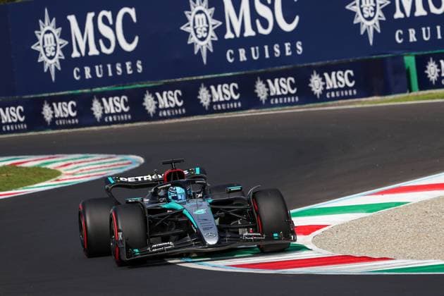 - Formula 1 - Formula 1 - Pirelli Gran Premio d Italia 2024 - Qualifying George Russell (GBR) - Mercedes-AMG PETRONAS F1 Team - Mercedes W15 - Mercedes E Performance during qualify session, Aug 31, of Formula 1 Pirelli Gran Premio d Italia 2024, scheduled to take place at Autodromo Nazionale di Monza track in Monza (MB) Italy - Aug 29 to Sept 1, 2024 Monza Italy  Copyright: xIPAxSport ABACAx