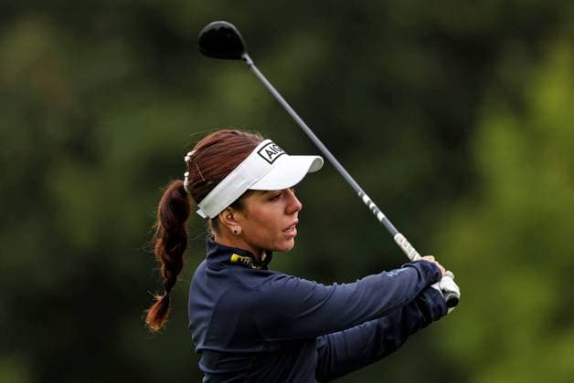 2024 KPMG Women s Irish Open - Pro Am, Carton House, Kildare 1 9 2024 Georgia Hall plays a shot down the 1st fairway Georgia Hall plays a shot down the 1st fairway 1 9 2024  Copyright: x INPHO BenxBradyx BB4_5335