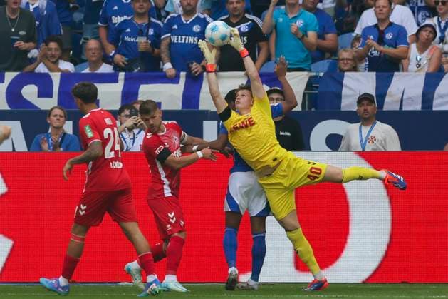 Goalkeeper Jonas Urbig 1 FC Koeln controls the ball, 2 Bundesliga, FC Schalke 04 vs 1 FC Köln, Veltins Arena, September 1, 2024 in Gelsenkirchen, Germany Photo by Marco Steinbrenner DeFodi Images Goalkeeper Jonas Urbig 1 FC Koeln controls the ball, 2 Bundesliga, FC Schalke 04 vs 1 FC Köln, Veltins Arena, September 1, 2024 in Gelsenkirchen, Germany Photo by Marco Steinbrenner DeFodi Images DFB DFL REGULATIONS PROHIBIT ANY USE OF PHOTOGRAPHS AS IMAGE SEQUENCES AND OR QUASI VIDEO Defodi 700 schalke koeln 20240901 006 Defodi-700 DFB DFL REGULATIONS PROHIBIT ANY USE OF PHOTOGRAPHS AS IMAGE SEQUENCES AND OR QUASI-VIDEO.