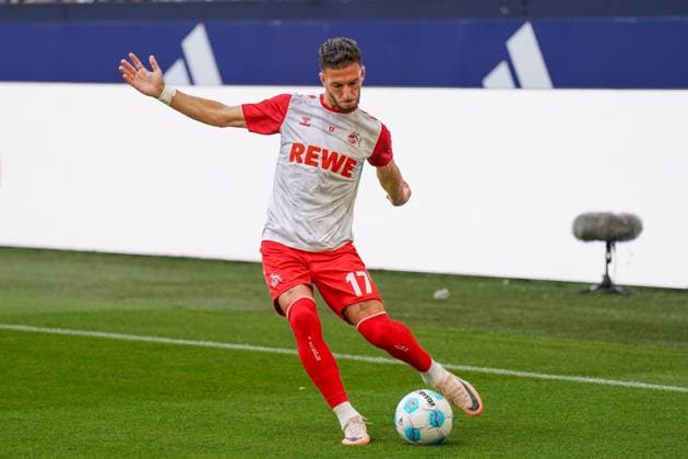 Soccer 2 Bundesliga season 2024 2025, matchday 4 FC Schalke 04 vs 1 FC Cologne Veltins Arena, Gelsenkirchen Colognes Leart Paqarada Copyright: xJOERANxSTEINSIEKx